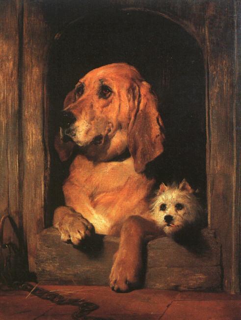 Sir Edwin Landseer Dignity and Impudence oil painting image